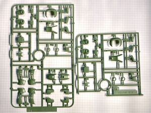 【送料無料】RG 量産型ザク G1 G2パーツ 部品取り 1/144 リアルグレード ガンダム ガンプラ