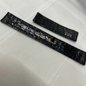 カルティエCartier純正Dバックル専用ベルト【Cartier paris】希少品ラグ13mm／バックル12mm