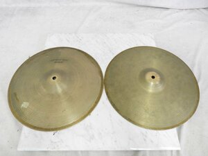 ☆ Zildjian ジルジャン TOP NEW BEAT HI HAT TOP/BOTTOM 2枚セット ☆中古☆