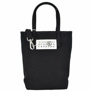 新品 MM6 Maison Margiela エムエムシックス CANVAS SHOPPING BAG MINI/ミニショルダーバッグ ハンドバッグ/SB5ZI0005 P6415 T8013