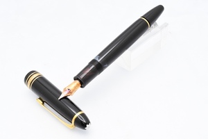 MONTBLANC MEISTERSTUCK 146 ペン先14K 585 モンブラン マイスターシュテュック 吸入式 万年筆 筆記用具 ■24094