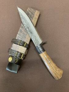トヨクニ　豊国　槌目剣鉈　剣鉈　狩猟刀　ハンティングナイフ　15cm