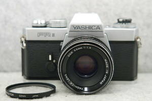 YASHICA FRⅡ + DSB 50mm 1:1.9 C/Yマウント
