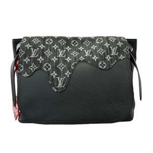 LOUIS VUITTON ルイヴィトン　x NIGO ショルダーバッグ モノグラム・デニム ブサス・トーキョー M45971