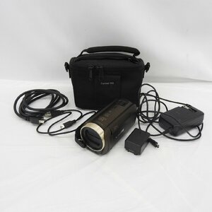 1円～【中古品】Canon キャノン ビデオカメラ iVis HF R62 ブラウン 2015年製 894102562 0421