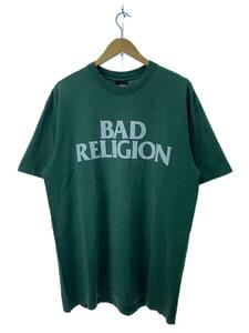 GIANT◆90S/BAD RELIGION/Tシャツ/XL/コットン/GRN