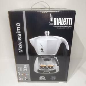 【未使用】 BIALETTI ビアレッティ エスプレッソマシン CF43-SV シルバー 未開封 エスプレッソ&ミルクスチームマシン