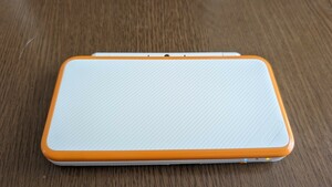 動作確認済　ニンテンドー2DSll ホワイト×オレンジ　マイクロSD4GB付　本体のみ　
