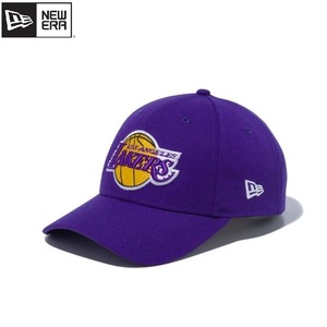 NEWERA ニューエラ ロサンゼルス レイカーズ Lakers キャップ CAP 帽子 9FORTY バスケ バスケットボール NBA ユニセックス 紫 パープル