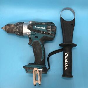 サ) [動作確認済み] makita マキタ 18V 充電式ドライバドリル コードレス式 DF458D 本体のみ ハンドル付き　管理M