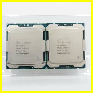 Intel Xeon E5-2640V4 SR2NZ 2個セット 動作確認済み