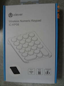 iclever Bluetooth ワイヤレステンキーボード IC-KP08