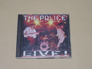 THE POLICE / LIVE!(国内盤,2CD,STING,ANDY SUMMERS,STEWART COPELAND.1979年、1981年のLIVE収録！POCM-1090/1)