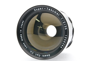 PENTAX Super-Takumar 35mm F2 前期型 M42マウント ペンタックス MF一眼用レンズ UVリング付