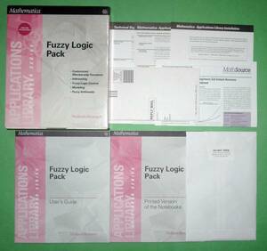 【1175】 Wolfram Research Mathmatica用ライブラリー Fuzzy Logic Macintosh版 メデイア未開封品 ファジー論理 マスマティカ Developer