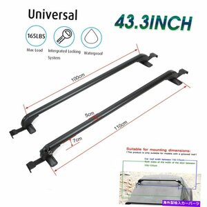 2PCSカールーフラッククロスバートップ荷物キャリアのトヨタプリウス2002-2016米国2pcs Car Roof Rack Cross Bar Top Luggage Carrier For