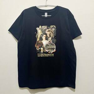 LABYRINTH Tシャツ Lサイズ ラビリンス 魔王の迷宮 映画 デヴィッドボウイ Tee