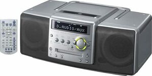 KENWOOD MDX-L1-H CD・MD・ラジオパーソナルステレオシステム グレー(中古品)