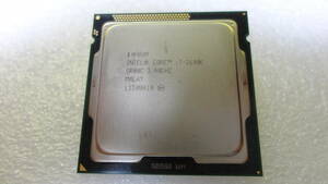 Core i7 2600K インテルCPU LGA1155ソケット 中古動作品 