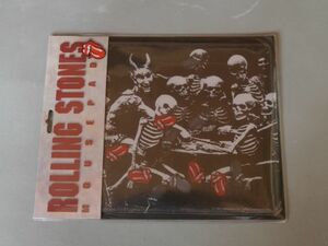 ローリングストーンズROLLING STONES マウスパッド LPレコードCDリップ&タンLips&Tongueミックジャガー記念品Bridges to Babylon