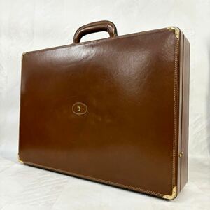 240426- BALLY バリー アタッシュケース ブリーフケース ビジネスバッグ ダイヤルロック式 ブラウン系 書類鞄 