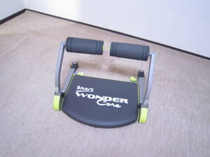 ショップジャパン WONDER Core Smart ワンダーコアスマート 腹筋 エクササイズ グリーン 箱付き DVD付き トレーニング器具 [gik
