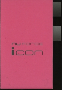 Nuforce Iconのカタログ ニューフォース 管5845