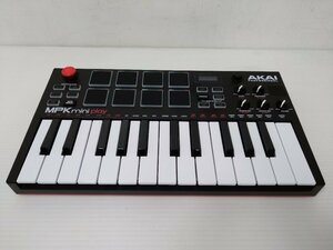 ●AKAI アカイ MPK mini play スタンドアローン ポータブルMIDIキーボード コントローラー【20319973】