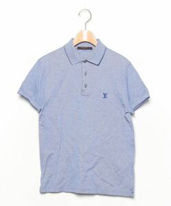 「LOUIS VUITTON」 半袖ポロシャツ XX-SMALL ブルー メンズ