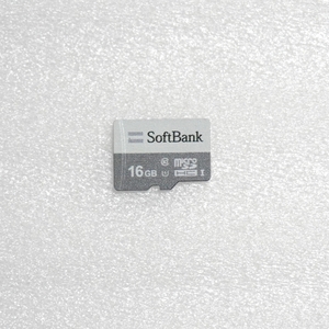 ■ microSDHC 16GB ■ ソフトバンク / 動作品 フォーマット済 ジャンク 扱い microsd MicroSD 中古品 / C263