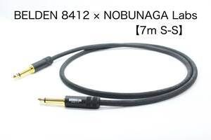 BELDEN 8412 × NOBUNAGA Labs【7m S-S 】楽器用シールドケーブル　ベルデン