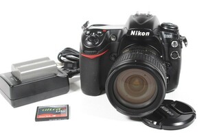 Nikon ニコン デジタルカメラ D300 レンズ 18-70mm 1:3.5-4.5 G ED MH-18a EN-EL3e SanDisk 1GB　セット