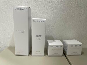 【Q03015】未開封 化粧品 NOEVIR ノエビア TOUT BLANC トゥブラン 洗顔料 乳液 保湿クリーム 現状品