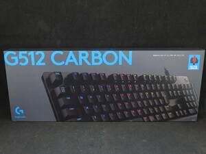 未使用　logicool ロジクール G512 CARBON RGBメカニカル ゲーミング キーボード リニア