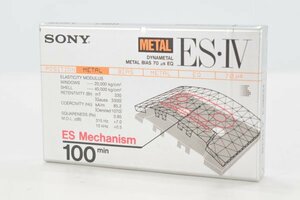 未開封 SONY ソニー ES IV METAL POSITION メタルポジション 100min カセットテープ 記録媒体 Hb-464M