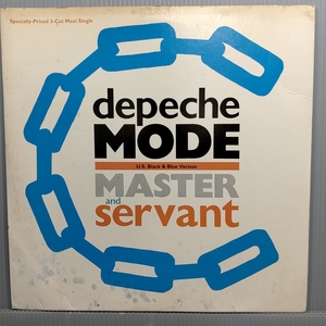 12　米　Depeche Mode/Master And Servant (U.S. Black & Blue Version)/Sire 0-20283