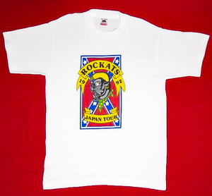 美品 ★ [Mサイズ] 激レア 90年代 当時物 1992年 ROCKATS JAPAN TOUR ロカッツ Tシャツ ★ ビンテージ ネオロカ ロカビリー クリームソーダ