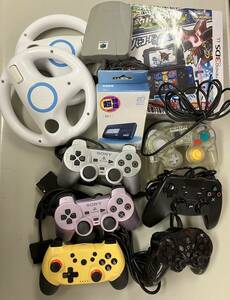 ジャンク品 未確認 ゲームコントローラー まとめ PS2 PS3 ゲームキューブ