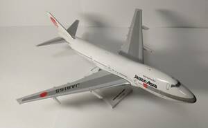 Boeing　747-200　1/200　ボーイング　JA8155　全長34cm　翼幅30cm　japan　asia　飛行機　旅客機　ディスプレイ モデル　Ever　rise　台座