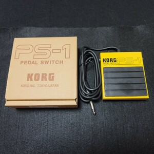 ■美品■KORG コルグ■PS-1■ペダルスイッチ、フットスイッチ■24