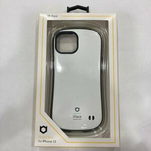 TA★1円～ 未使用 未開封 iFace iPhone 15 ケース First Class Standard case ホワイト