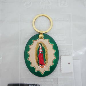 【1円】未使用 国内正規 Supreme 23AW 23FW Guadalupe Leather Keychain グアダルーペレザーキーチェーン キーホルダー イタリア製 Green