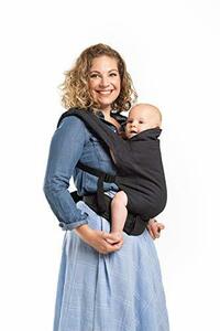 ボバキャリアクラシック4G s- 背面または対面抱っこ紐、新生児～最大20kg まで対応 (Organic Slate)