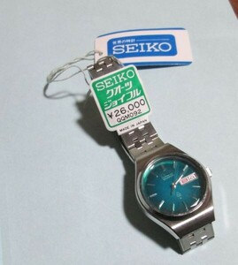 あ76）デッドストック レディース腕時計　セイコー SEIKO　クオーツ ジョイフル　QQM092 グリーン文字盤 　 定価￥26,000 昭和レトロ