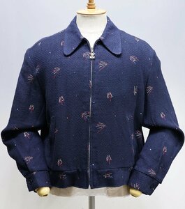 CREAM SODA (クリームソーダ) SPORTS JACKET / スポーツジャケット 当時物 美品 ネイビー / ギャバジャン / ピンクドラゴン / アトミック