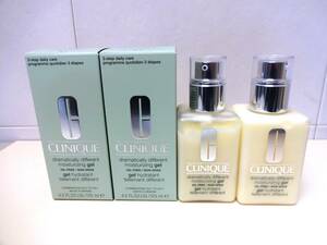 【新品・未使用】クリニーク(CLINIQUE) ドラマティカリー ディファレント モイスチャライジング ジェル 125ml（２個）（管理①）