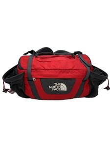 THE NORTH FACE◆ウエストバッグ/-/RED/レッド