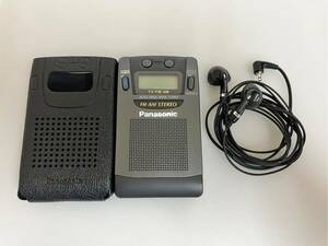 （Y-295）　Panasonic RF-HS90 FM-AM STEREO ポケットラジオ　 
