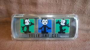 未使用未開封 日本製 レトロ 1991 当時物 FELIX THE CAT フィリックス ペンケース プラスチック 筆箱 外寸約16.5cm×約6.5cm×約2.5cm