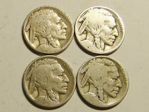 【30枚の価格】アメリカ 5セントコイン ニッケル インディアン バッファロー 大量購入可能